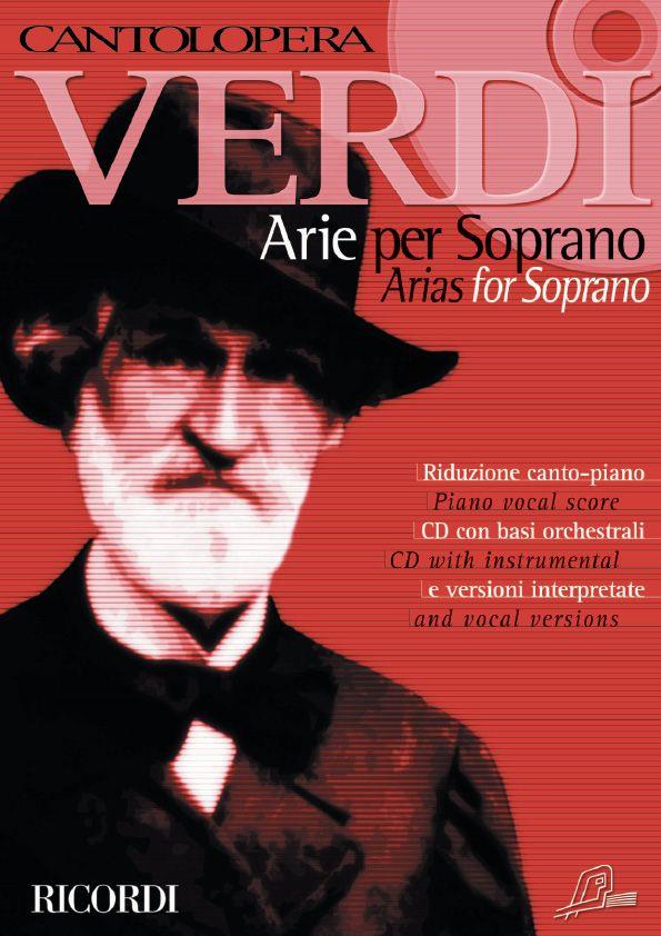 Cantolopera: Verdi Arie Per Soprano 1 - Piano Vocal Score and CD with instrumental and vocal versions - soprán a klavír